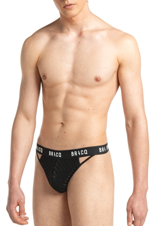 AMBER LINE - STRING - NOIR NR0