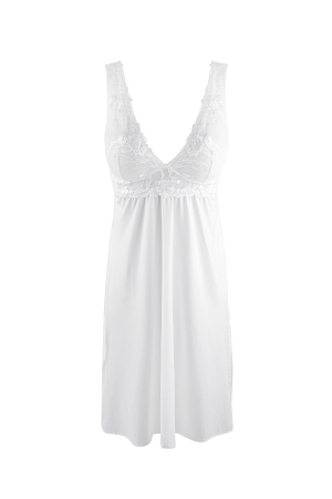 NYMPHA - NIGHTDRESS - BLANC... 2